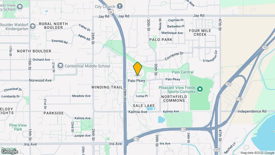 Palo Park Townhomes Assoc Map and Location Details