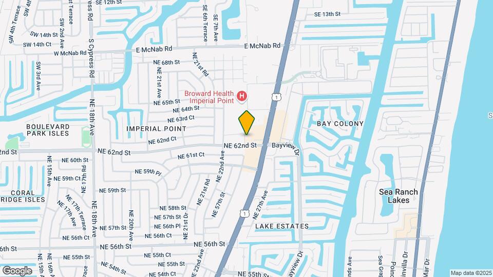 6200 NE 22nd Way Map and Location Details