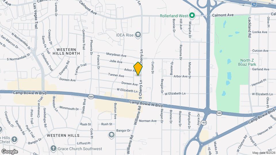 3216-3218 S Cherry Ln Map and Location Details