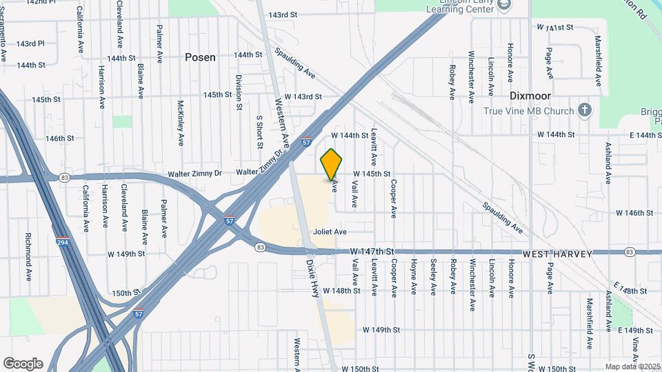 14512 Oakley Ave Map and Location Details
