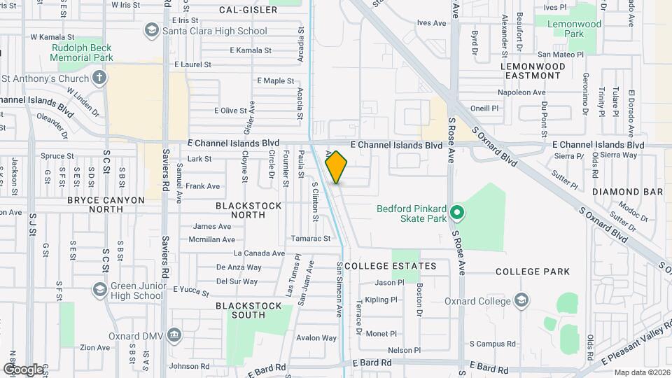 3101 Albany Dr Map and Location Details