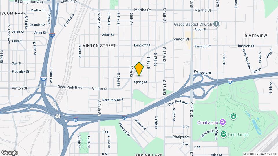 3046 S 19th St Map and Location Details