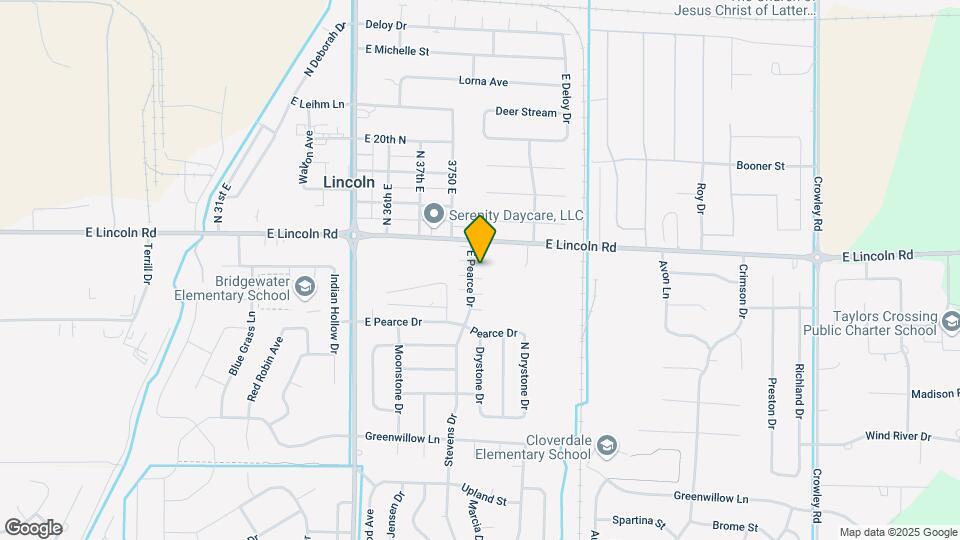 1512 N Stevens Dr Map and Location Details