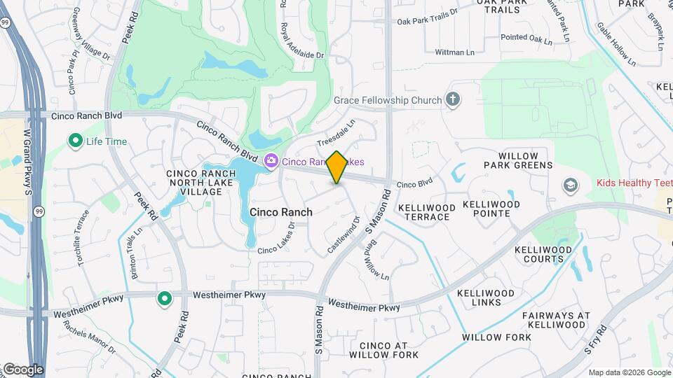 22007 Crossbrook Dr Map and Location Details