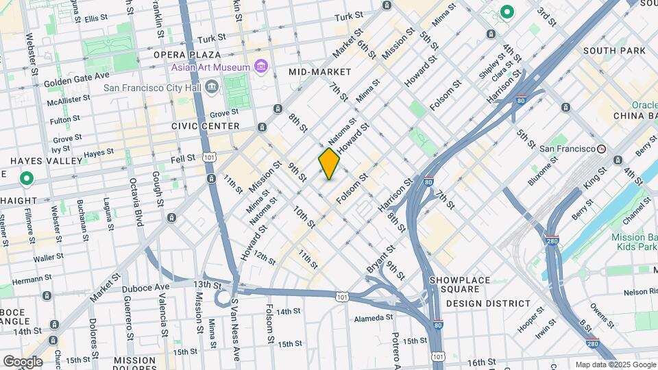 763-767 Tehama St Mapa y Detalles de la Ubicación