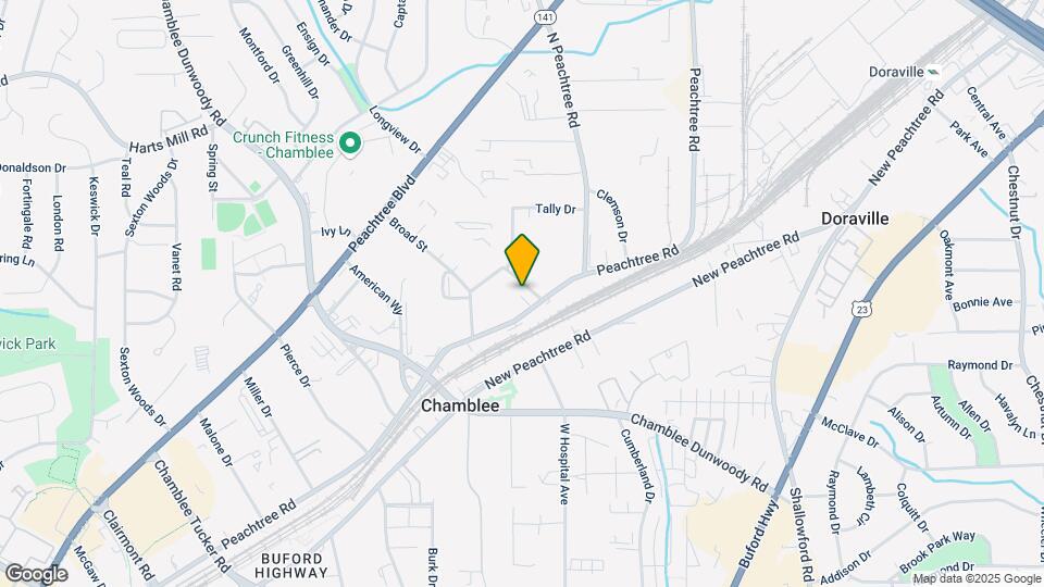 5520 Peachtree Rd Mapa y Detalles de la Ubicación