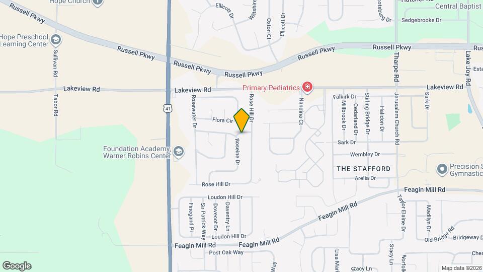 136 Roseine Dr Map and Location Details