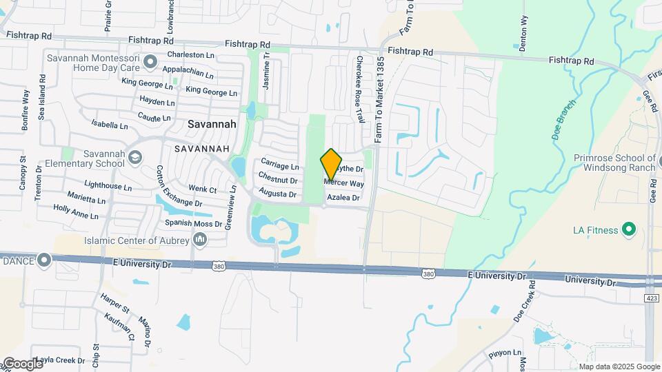 1708 Mercer Way Map and Location Details