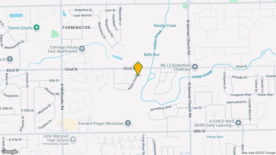 4143 Apple Creek Dr Map and Location Details