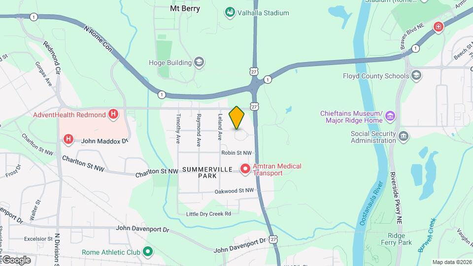 Midtown Alley Townhomes Map and Location Details