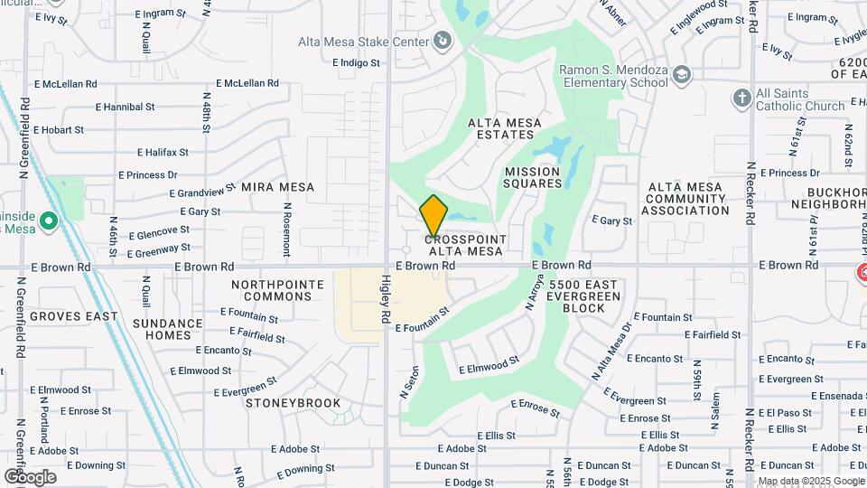 5250 E Greenway Cir Map and Location Details