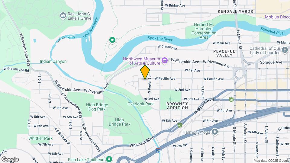 2413 W Pacific Ave Map and Location Details