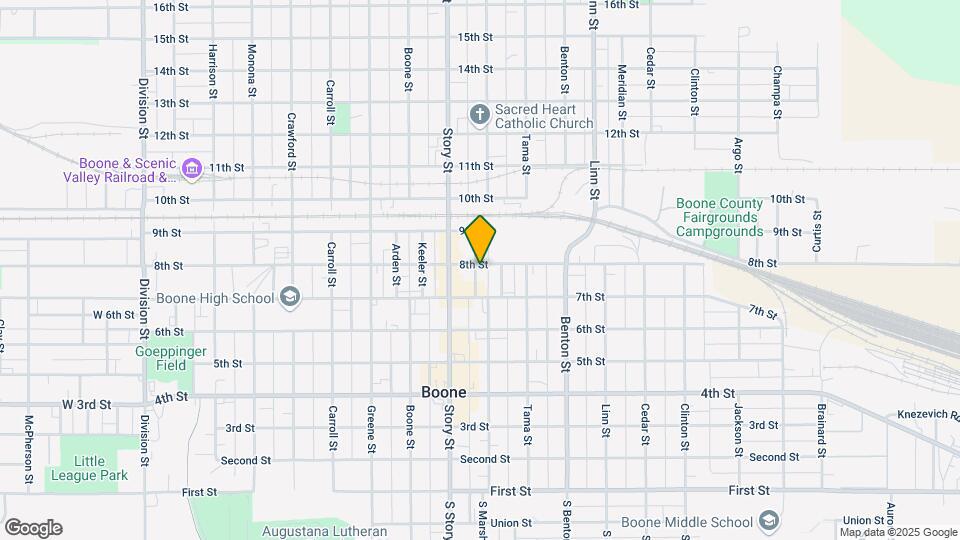 1026 8th St Map and Location Details