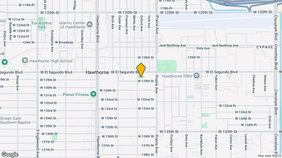 4089 W 129th St Mapa y Detalles de la Ubicación