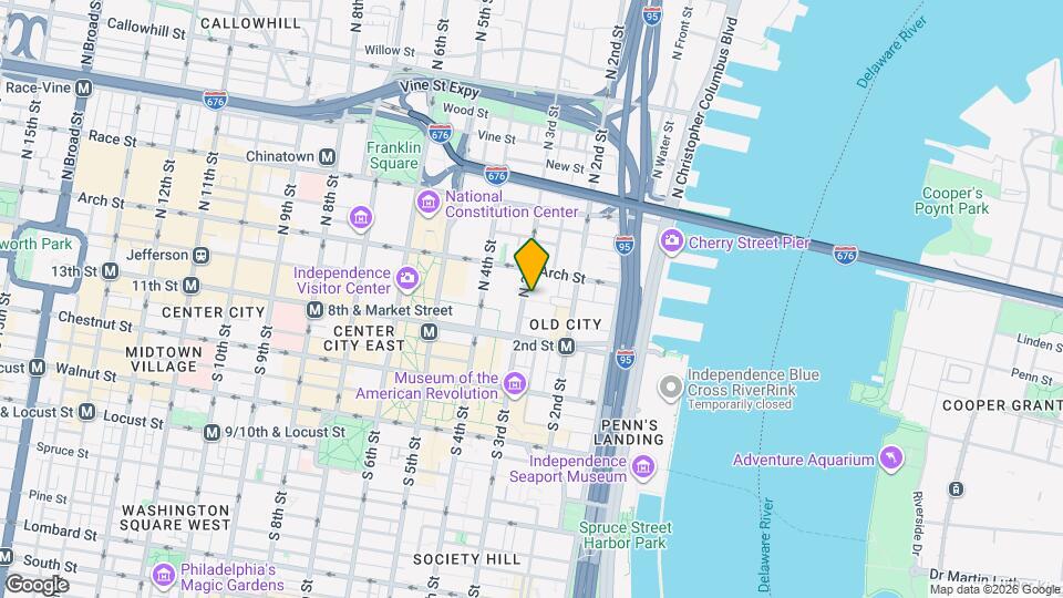 37 N 3rd St Map and Location Details