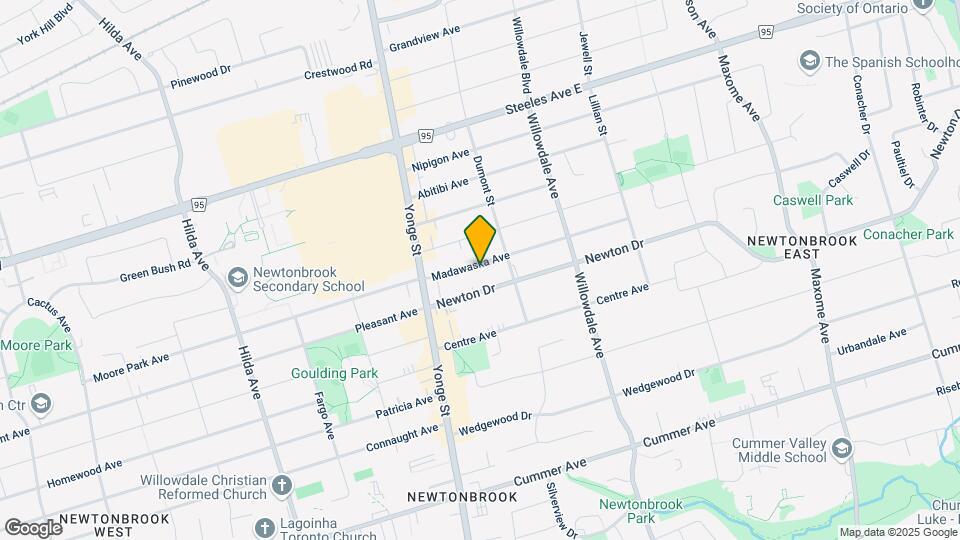 33 Madawaska Ave Map and Location Details