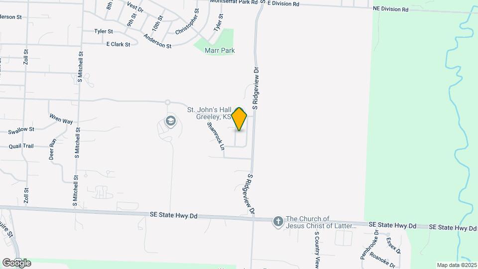 711 Hallbrooke Dr Map and Location Details