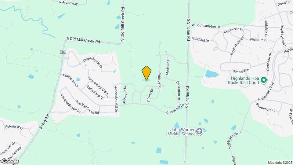 2713 Misty Flower Dr Map and Location Details