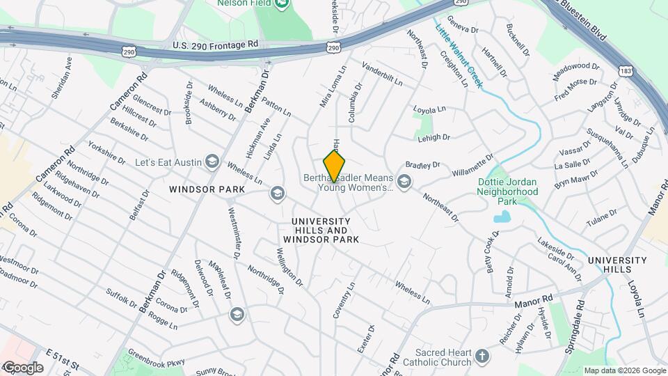 6214 Haney Dr Map and Location Details