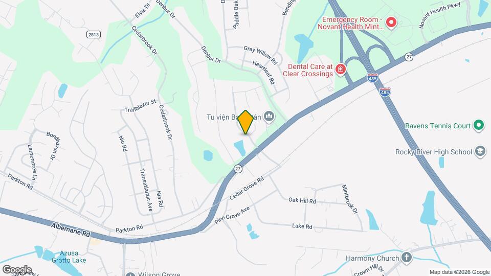 7201 Cedarfield Rd Map and Location Details