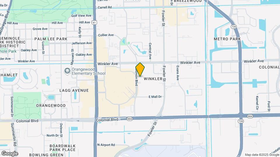 4105 Residence Drive Map and Location Details