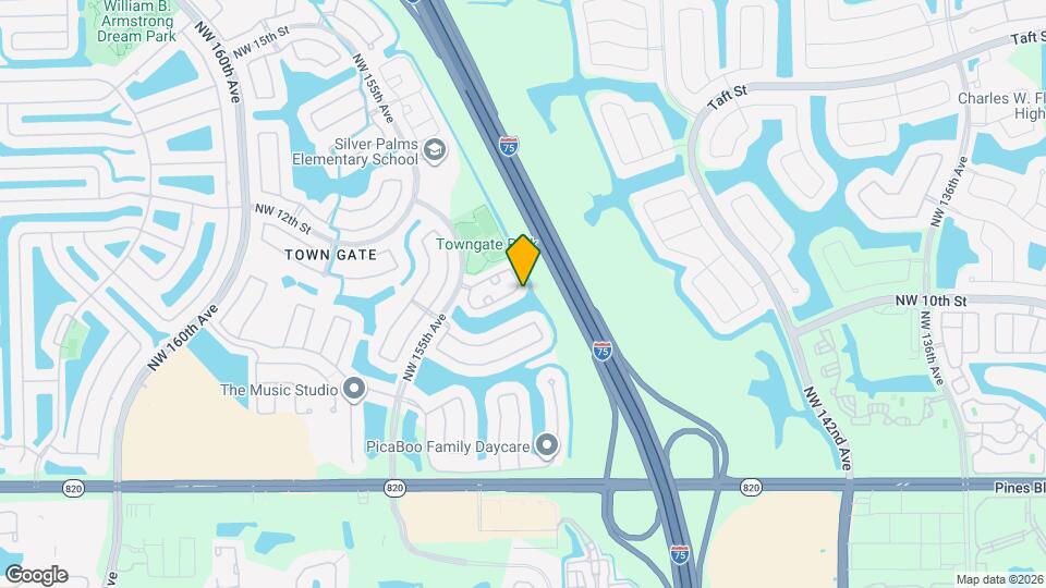 15102 NW 7th Ct Map and Location Details