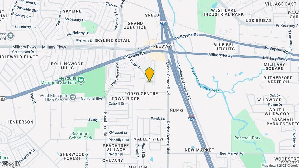 2025 Dove Creek Ln Map and Location Details