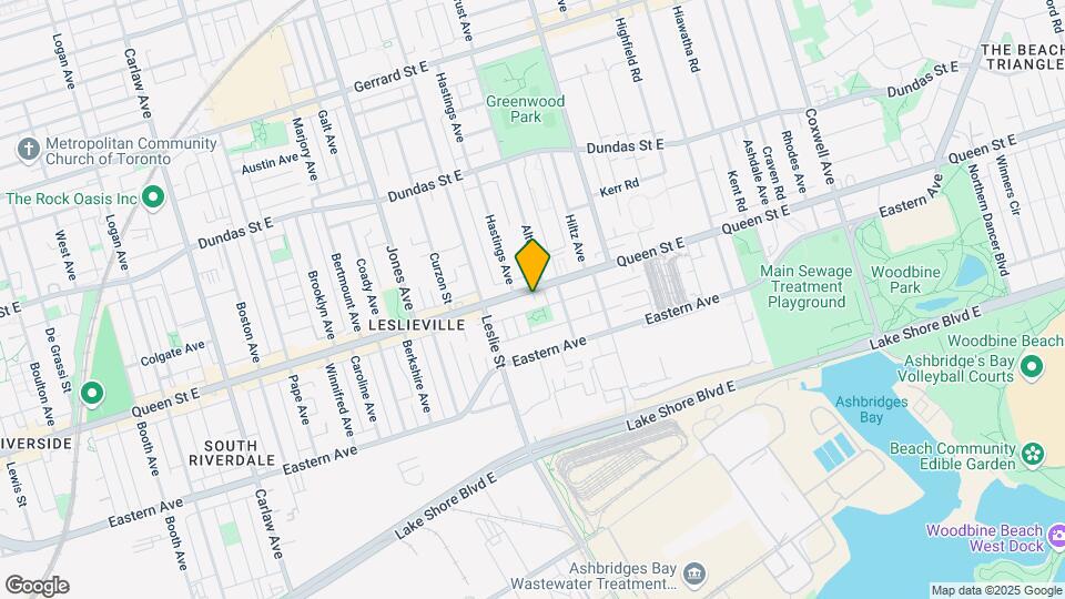 1285-1285 Queen St E Map and Location Details