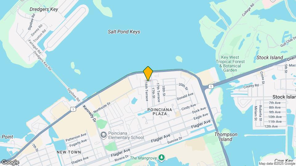 905 16th Terrace Map and Location Details