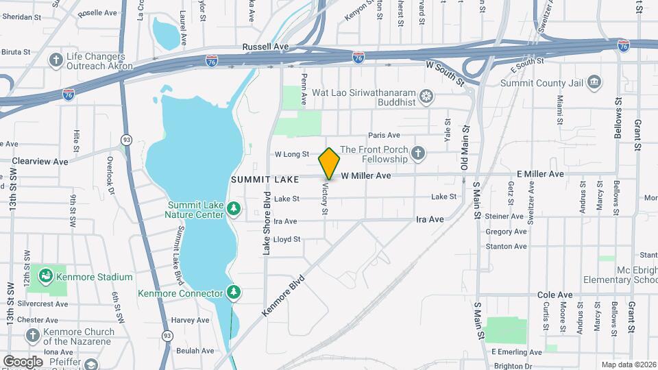 1127 Victory St Map and Location Details