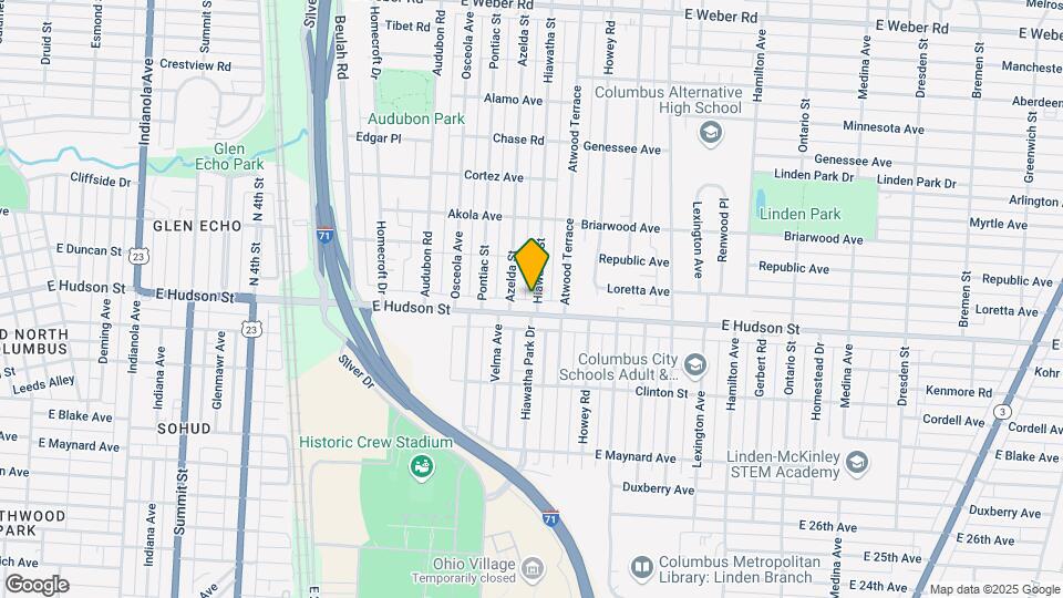 2445-2447 Hiawatha St Map and Location Details