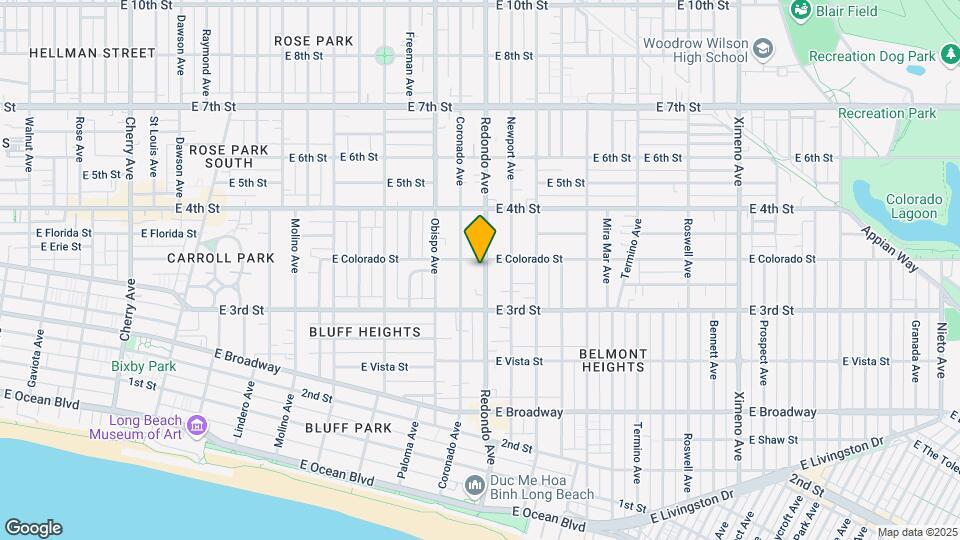 337 Redondo Ave Mapa y Detalles de la Ubicación