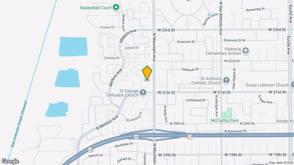 1232 Meadow Ct Mapa y Detalles de la Ubicación