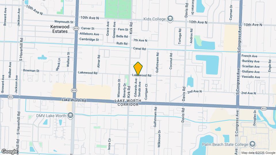 3775 Serubi Ave Map and Location Details