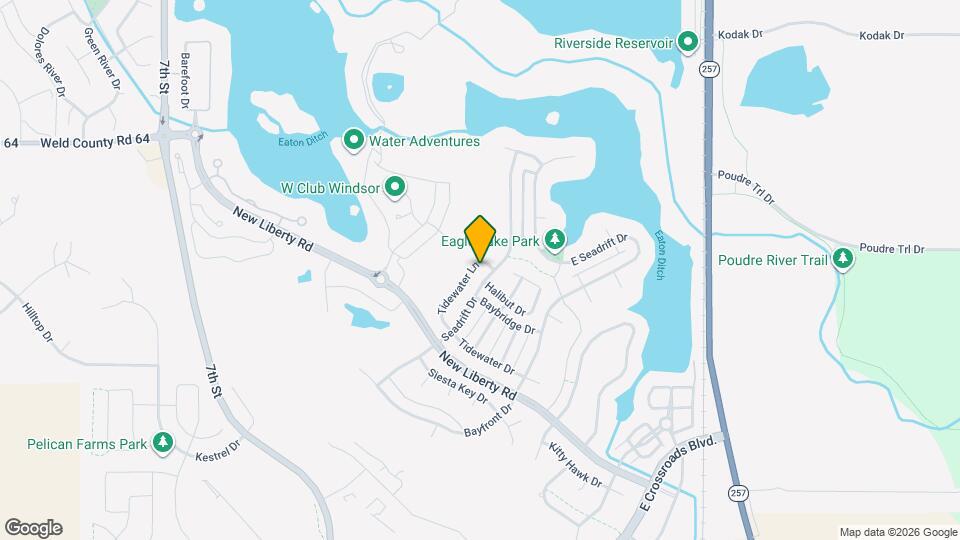 1915 Tidewater Ln Mapa y Detalles de la Ubicación
