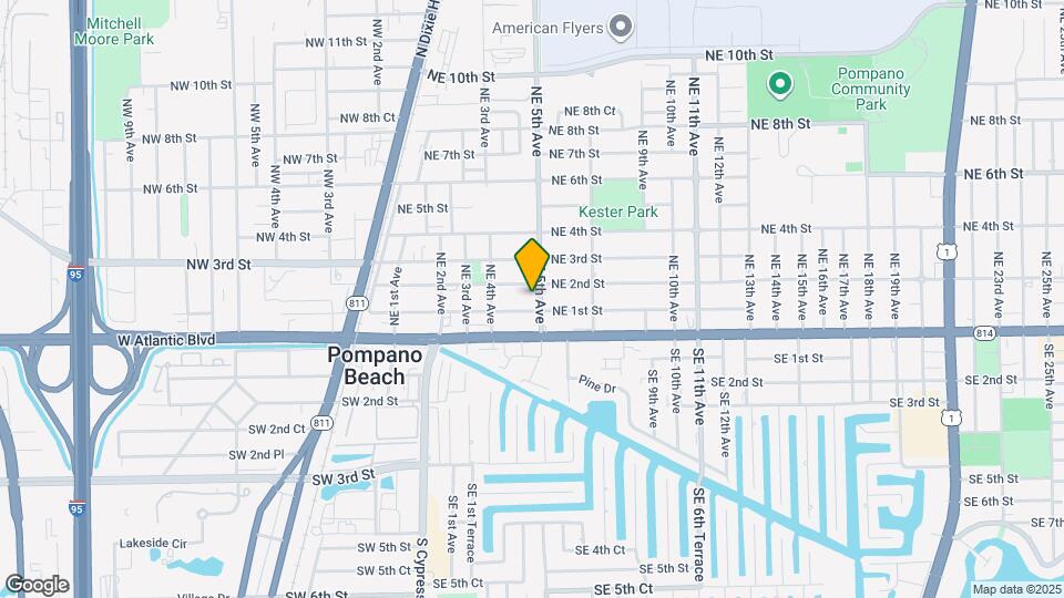 477 NE 1st St Map and Location Details