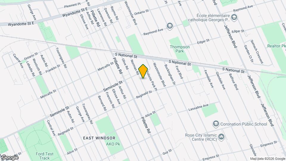 1534 Norman Rd Map and Location Details