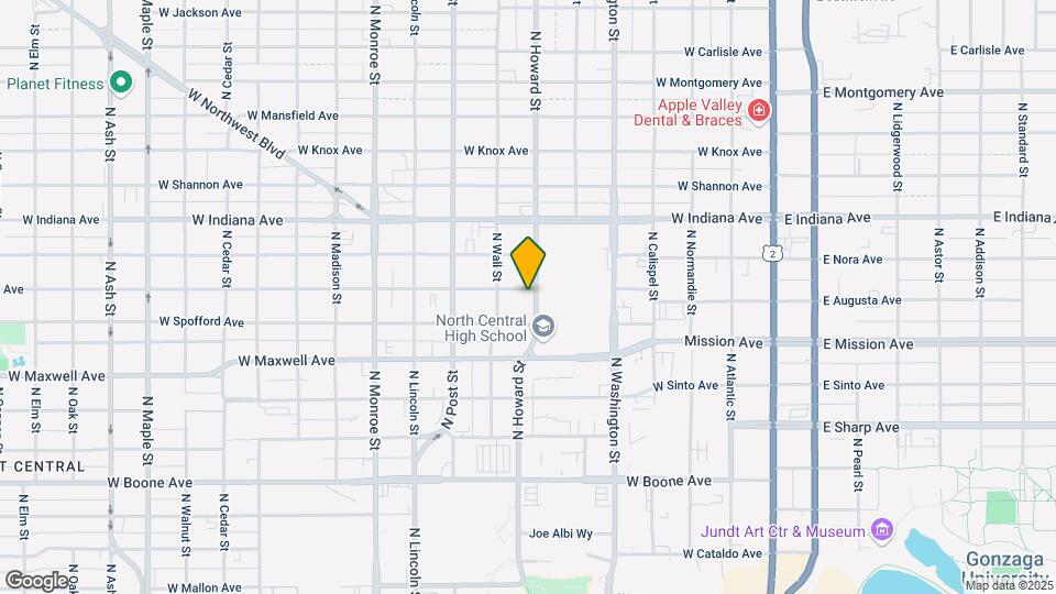 603 W. Augusta Ave Map and Location Details