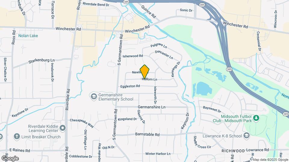 7301 Hollorn Ln Map and Location Details