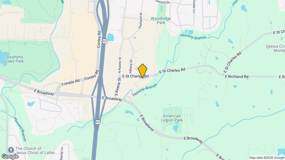 3406 E St Charles Rd Map and Location Details