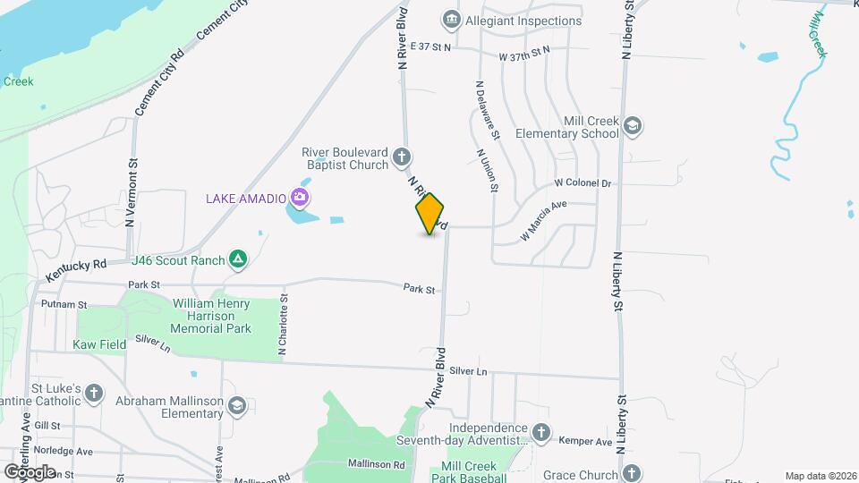 2906 N River Ter Mapa y Detalles de la Ubicación