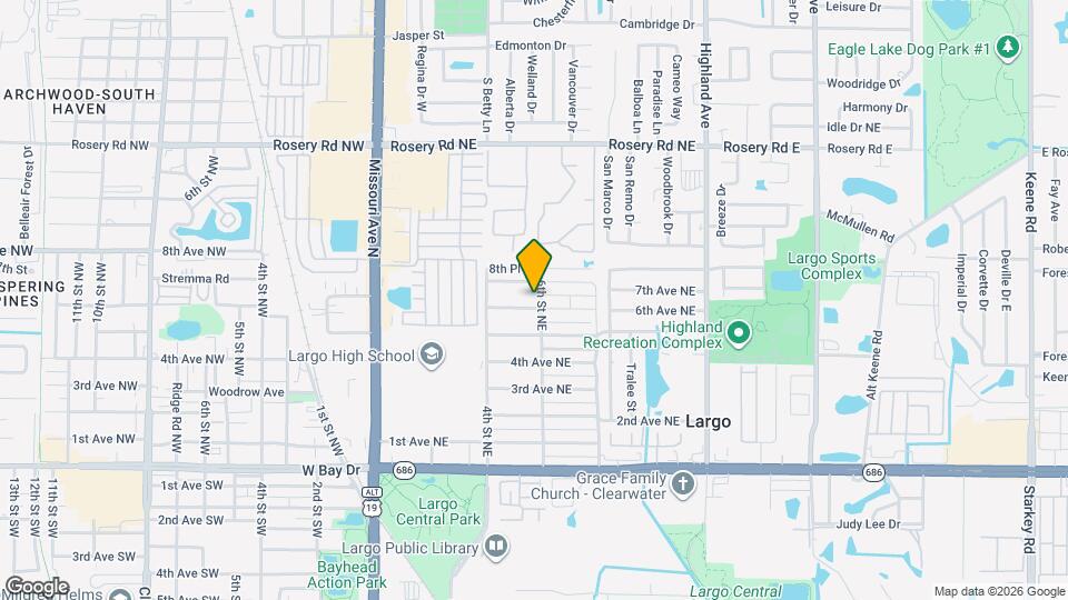 524 6th Ave NE Map and Location Details