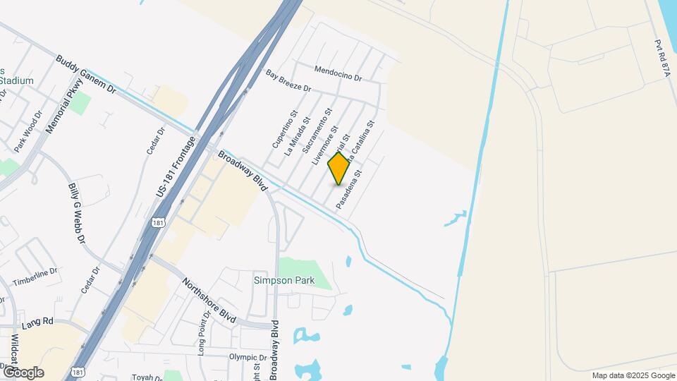 1015 Santa Catalina St Mapa y Detalles de la Ubicación