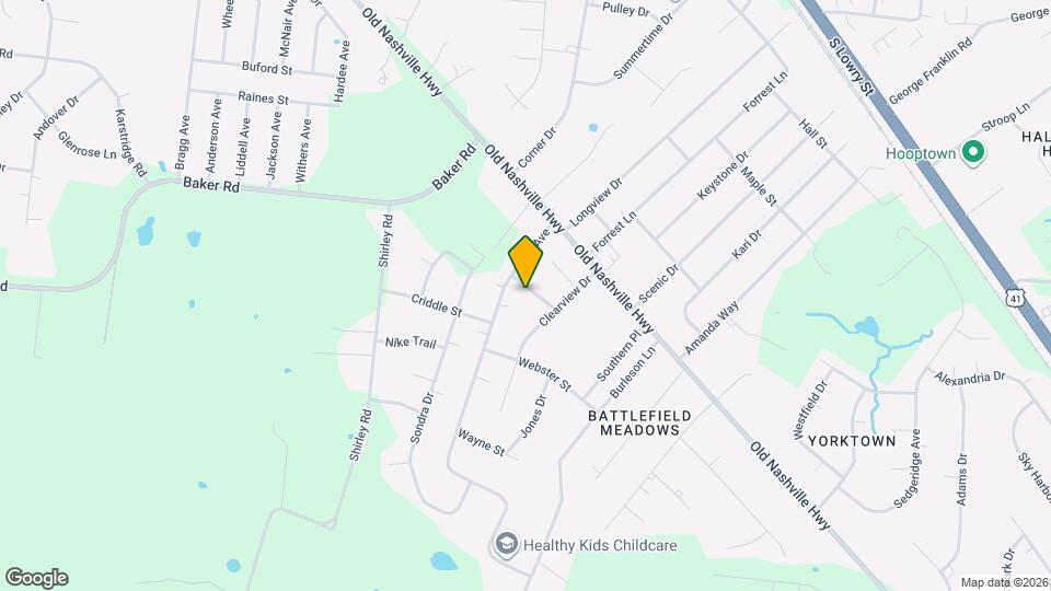 8725 Diane St Map and Location Details