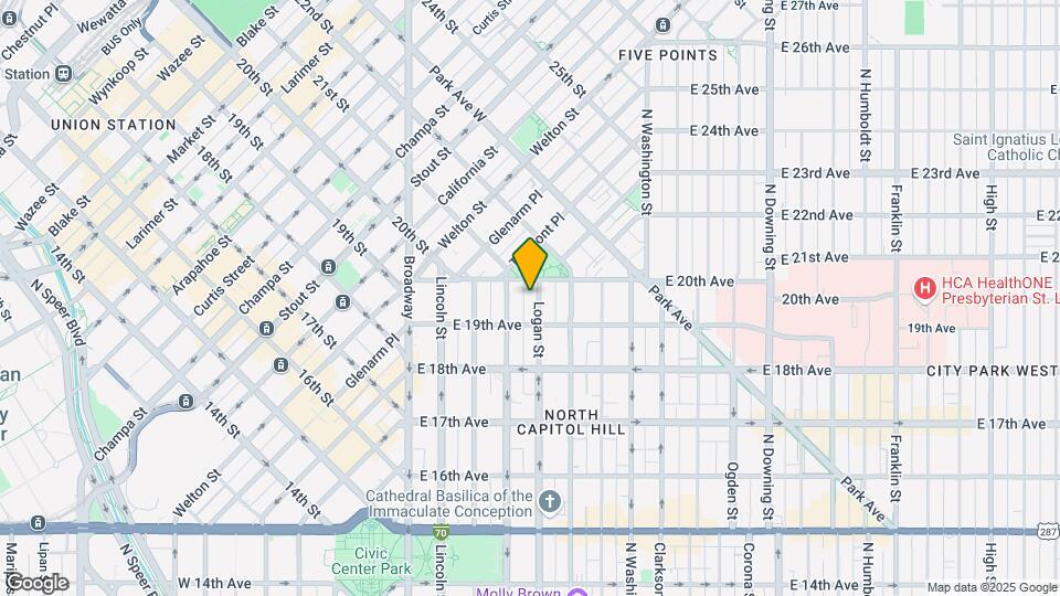 Radius Uptown Map and Location Details