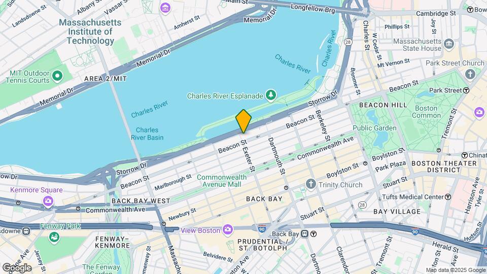 280 Beacon St Mapa y Detalles de la Ubicación