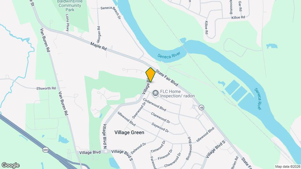355 Village Blvd N Map and Location Details