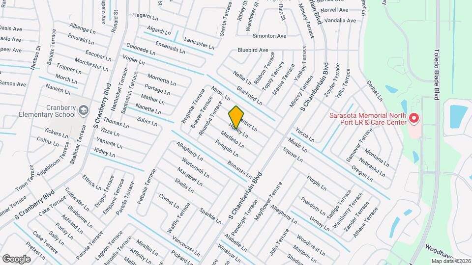 2295 Honey Ln Mapa y Detalles de la Ubicación