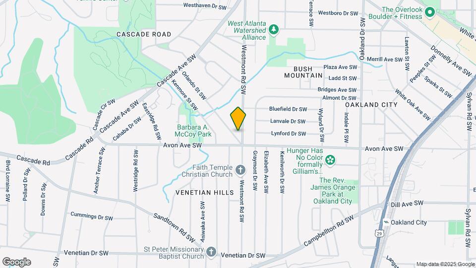 1537 Orlando St SW Mapa y Detalles de la Ubicación