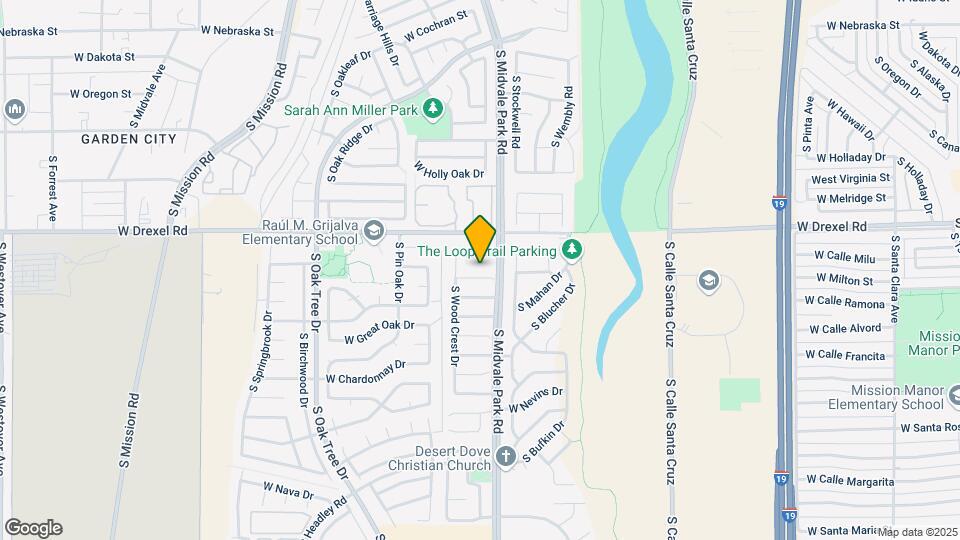 1610 W Denning Ct Map and Location Details